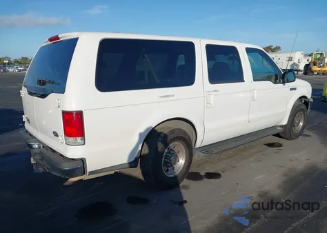 2000 Ford Excursion Xlt z USA, uszkodzony, nr VIN 1FMNU40L4YEA90632
